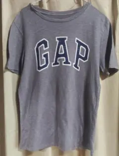 GAP ロゴプリント クルーネック Tシャツ グレーのサムネイル