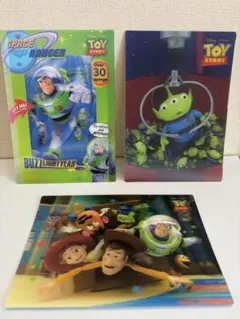 ディズニー トイ・ストーリー 3Dポストカード 3枚セット