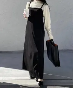 nairo/スクエアラインキャミワンピース/Mサイズ