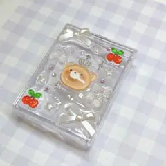 レジンデコ　クリアケース　小物ケース　ハンドメイド　マルチケース