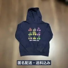 ユニクロ　パーカー　マリオカートデザイン　マリオ　140