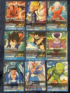 ドラゴンボールZ データカードダス 9枚セット - メルカリ