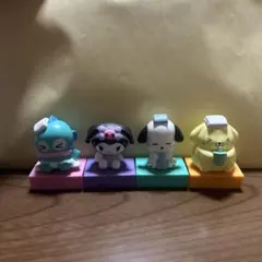 クロミ　ポムポムプリン　ハンギョドン　ポチャッコ　マスコット