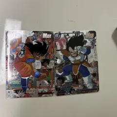 ドラゴンボール　カード　コミパラ風　海外 孫悟空　ベジータ　2枚セット
