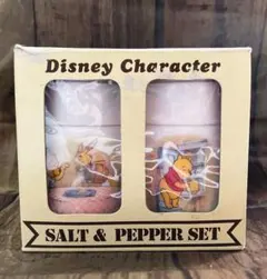 Disney くまのプーさん 調味料入れ 塩コショウ入れ セット 未開封品
