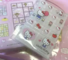 サンリオ　トレーディングミニタイルシール　ハローキティ　タイニーチャム