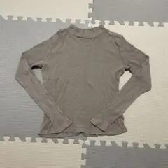 SNIDEL スナイデル リブニット 長袖 ベージュ