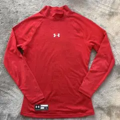 UNDER ARMOUR 赤 ハイネック アンダーシャツ ジュニア　YXL