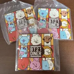 BT21 一番くじ コースター 3枚セット