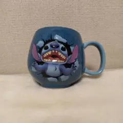 ディズニーストア　スティッチ　マグカップ　パワフル