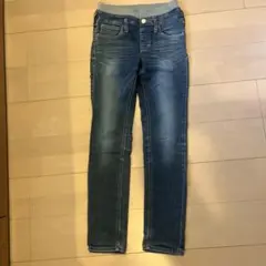 something デニムブルー ジーンズ 160