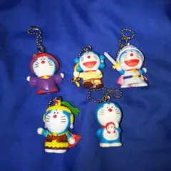ドラえもん 5個セット キーホルダー フィギュア