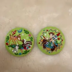 ディズニー 刺繍缶バッチ　バンビ　トイストーリー