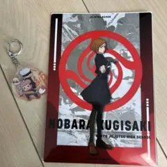 呪術廻戦　キーホルダー　クリアビジュアルポスター　釘崎野薔薇