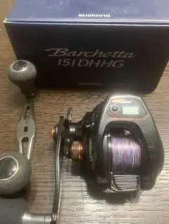SHIMANO Barchetta BB 150DHHG 両軸リール箱説明書あり - メルカリ
