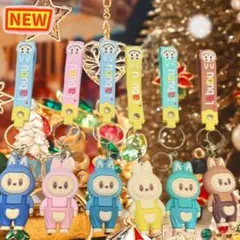 ラブブキーホルダー 全6個豪華セット★レア商品 ♥期間限定♥LABUBUバンド付