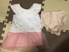チュニックワンピース パンツ付