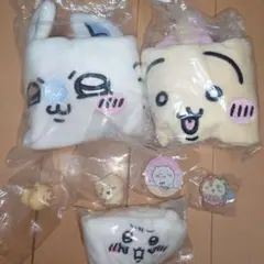 ちいかわ グッズ 7点セット ぬいぐるみ マスコット 缶バッジのサムネイル