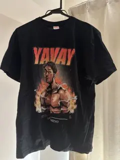 RIZIN YAYAY 梅野源治　グラフィックTシャツ Lサイズ ブラックのサムネイル