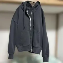 【完売品】H&M オーバーサイズフルジップパーカー