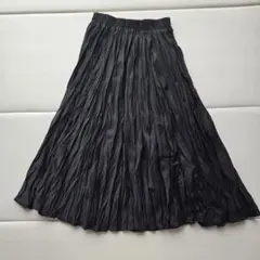 【美品】UNRELISH プリーツスカート ブラック Mサイズのサムネイル