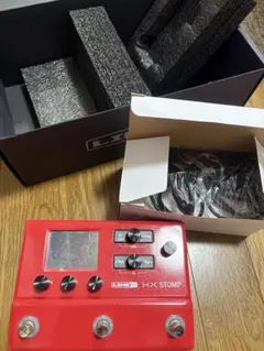 Line 6 HX STOMP レッド ギターエフェクター - メルカリ