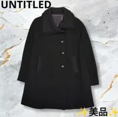 UNTITLED ブラック コート サイズM