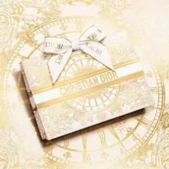 Dior ギフトラッピング ホワイト ゴールド
