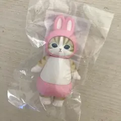 モフサンド　mofusand うさにゃんフィギュア　ピンク