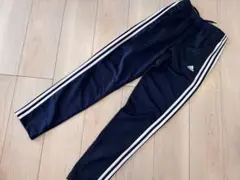 美品　adidas アディダス トラックパンツ ネイビー 160のサムネイル