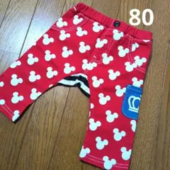 BABYDOLL ミッキーマウス柄 パンツ 80