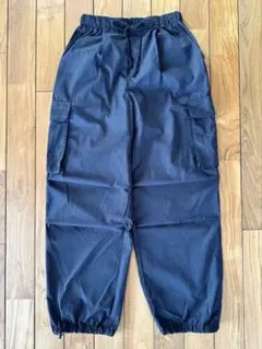 GU ブラック カーゴパンツ