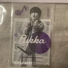 SnowMan 深澤辰哉　クリアステッカー