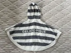 ジェラピケ　ベビー　ポンチョ　ケープ　サイズ80〜90