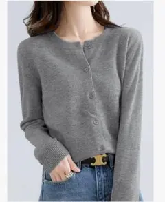 ✨新品未使用✨ カーディガン ニット 前開き ニットカーデ セーター 冷房対策