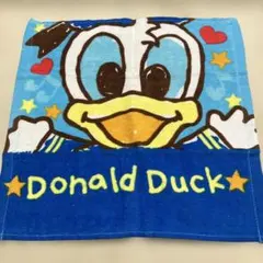 ★新品★ディズニー　ハンドタオル　ドナルド同柄２枚セット