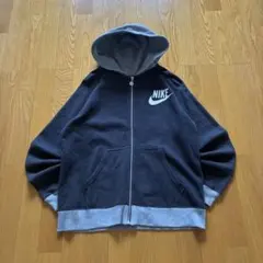90s 00s OLD NIKE zip Raglan hoodie