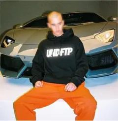 FTP×UNDEFEATED REFLECTIVE HOODIE