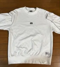 Lee ホワイト トレーナー　スウェット　ロゴ