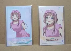 学マス 姫崎莉波 極楽湯コラボ カード2枚セット