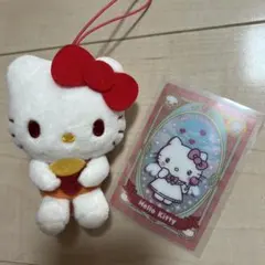 Hello Kitty ぬいぐるみ カード セット