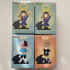 ヒロアカ ちあぴこ フィギュア4個セット（いずく、ばくごう、しょうと）