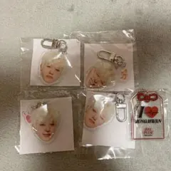 treasure ジョンファン 顔アクキー 喜怒哀楽