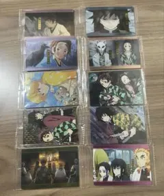 鬼滅の刃 ウエハース10」のカードコレクション