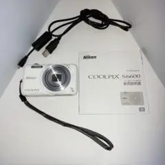 COOLPIX S6600 説明書付き、2013、美品 COOLPIX S6600 説明書付き、2013、美品 - メルカリ