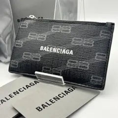 【美品】BALENCIAGA フラグメントケース コインケース レザー 総柄