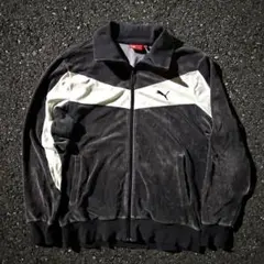 好配色 00s PUMA ベロア トラックジャケット y2k cityboy