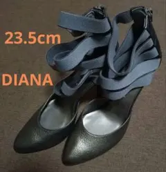 DIANA　グレーストラップ ハイヒール