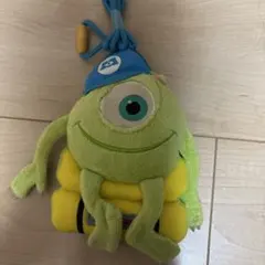 ディズニー　モンスターズインク　マイク・ワゾウスキ ポーチ　がま口　コインケース