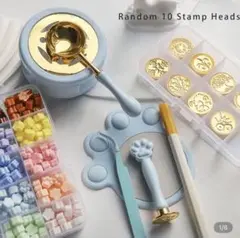 シーリングスタンプ ワックススタンプ シーリングワックス セット